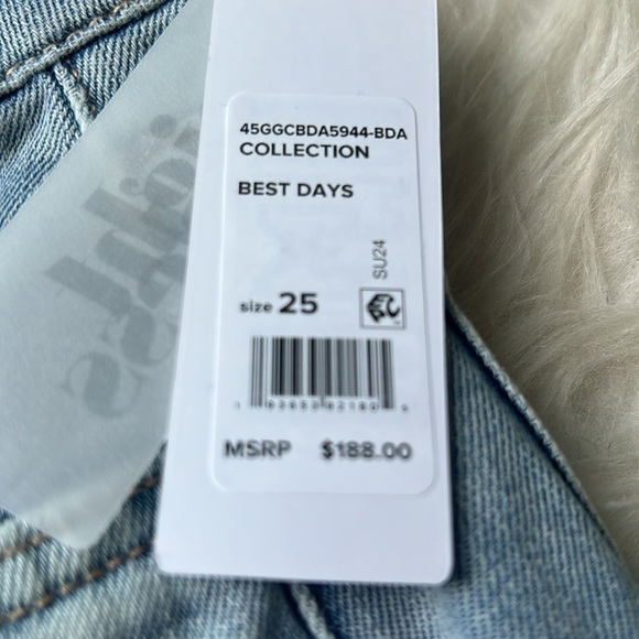 NWT JOES JEANS THE LOU LOU LOW RISE WIDE LEG JEANS current season Shopbop 25 - Picture 7 of 9